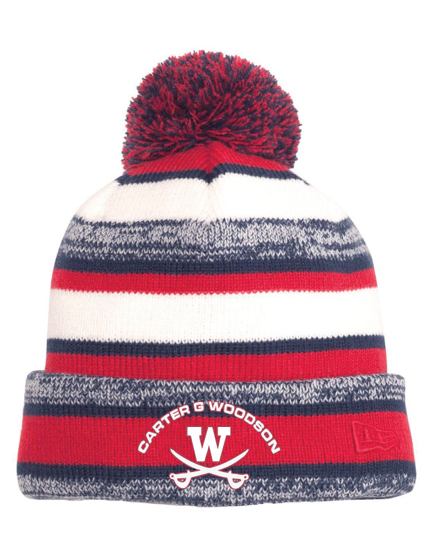 New Era® Sideline Beanie - Red/Navy